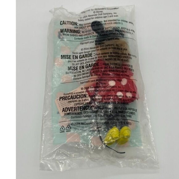 Madam Alexander Wendy Doll as Minnie Mouse Toy Original Packaging McDonalds 2004 - Picture 4 of 14